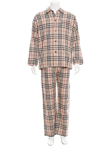 women's burberry short set|Burberry check cotton pajama pants.